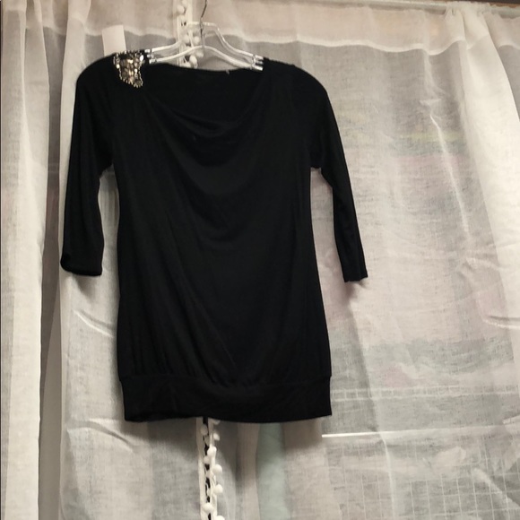 Black dress top - Picture 1 of 2